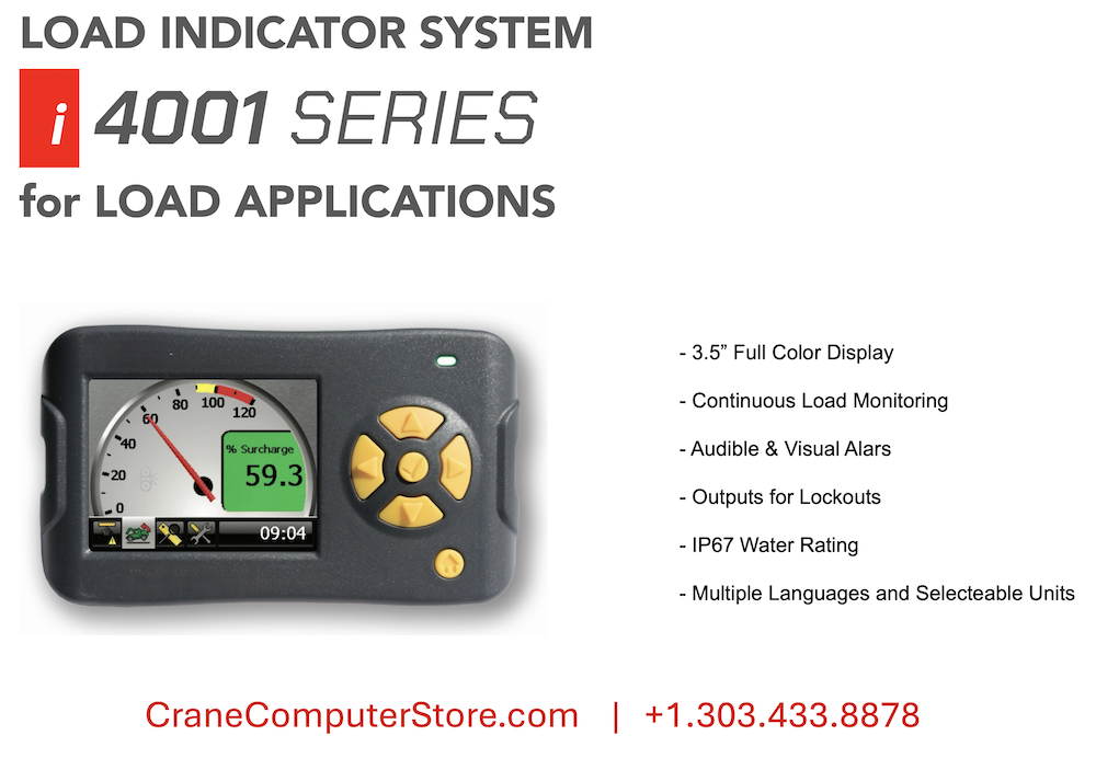 i4000 Crane Wireless Load Indicator RaycoWylie