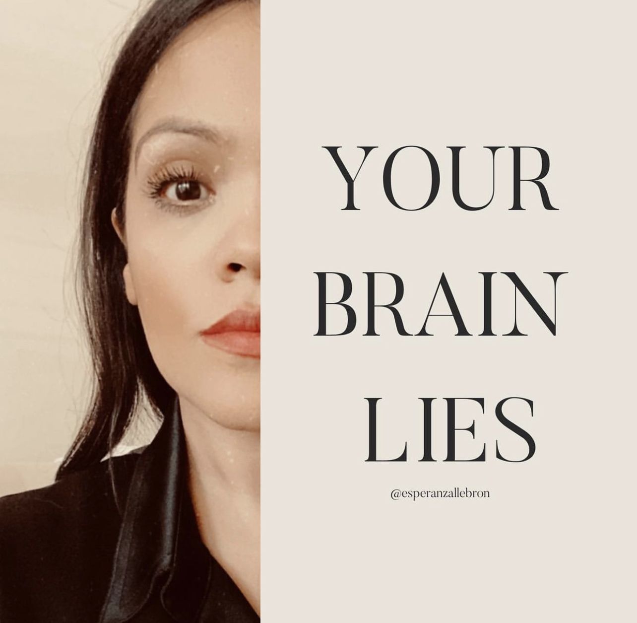 Your brain is a fkn liar