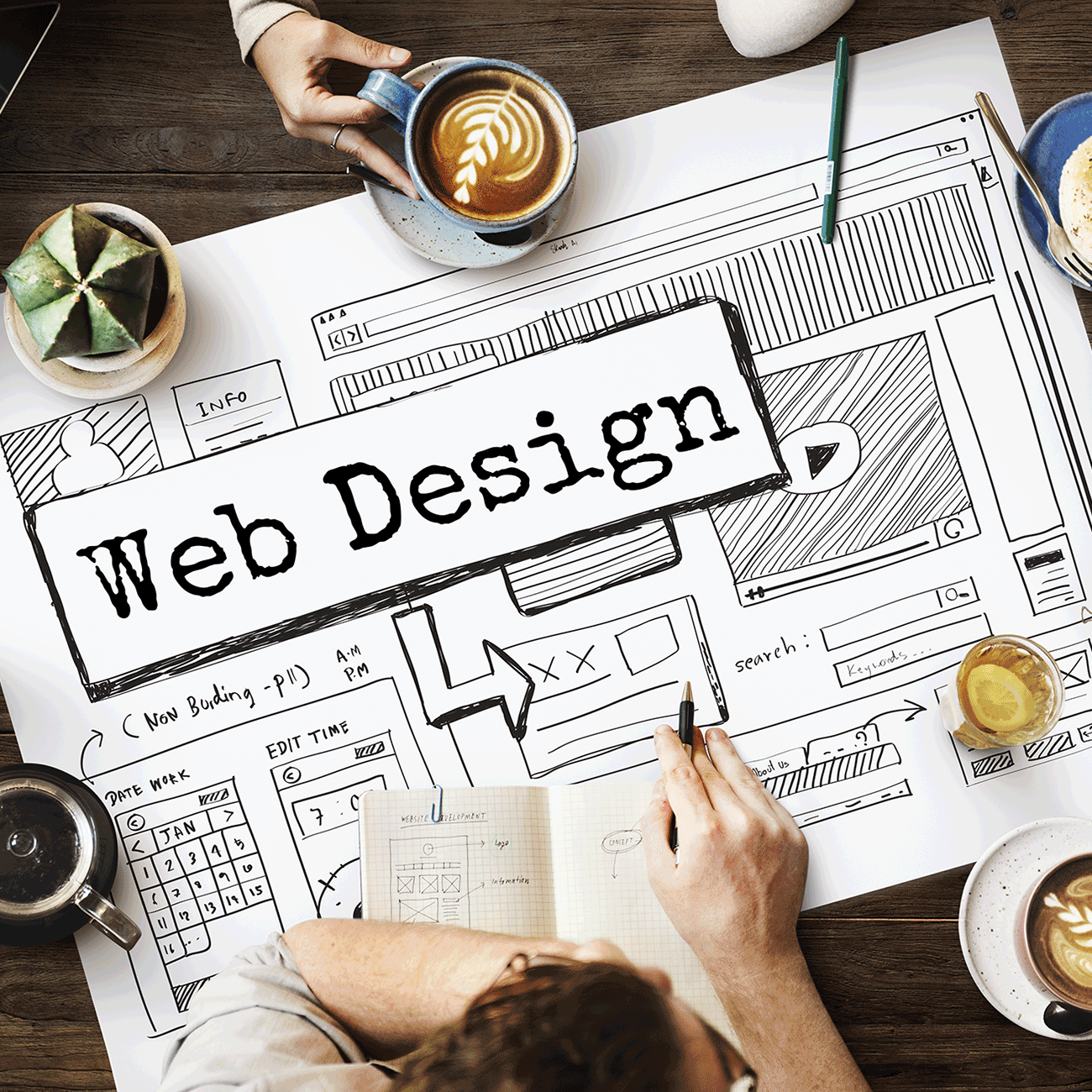 From captivating website design to optimized SEO setup and compelling content creation, we've got you covered. We'll take care of the technical details, ensuring that your website is set up for success and equipped with the necessary forms to streamline y
