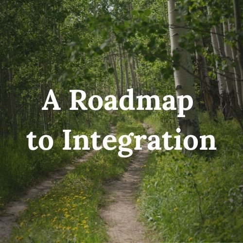 Module 1, A Roadmap to Integration: a working framework grounded in neuroscience, myth, and nature-based wisdom for integration coaching.