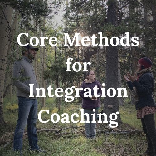 Module 5, Core Methods for Integration Coaching: Gestalt dialogue, parts work, and somatic methods for integrating insight.