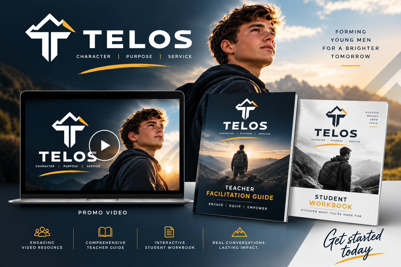 TELOS – Character, Purpose, Service: whole-school formation program for young men in Catholic and Christian schools