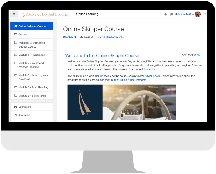 Online Skipper Course in Australia