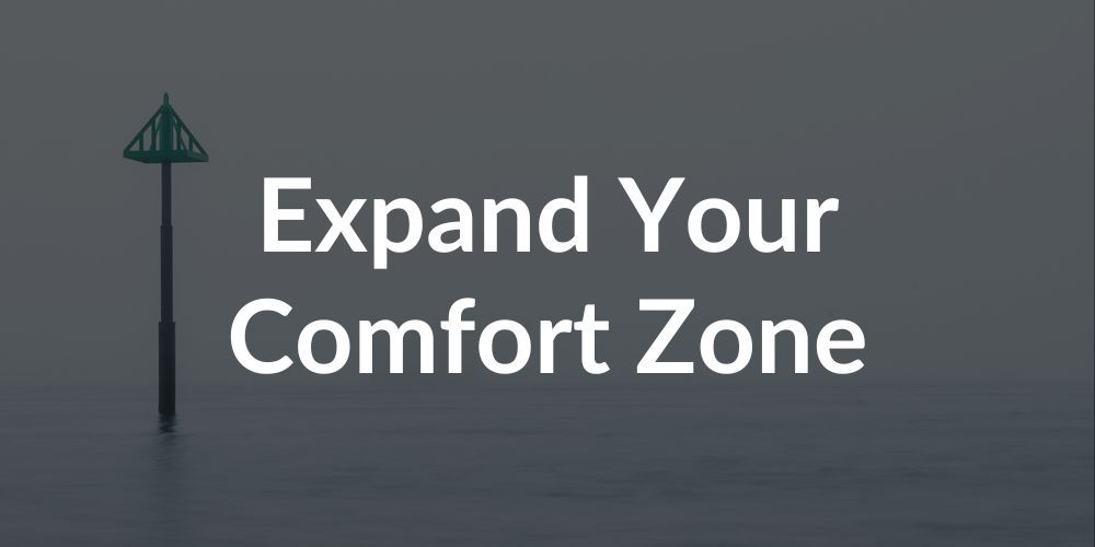 Leave my comfort zone for boating