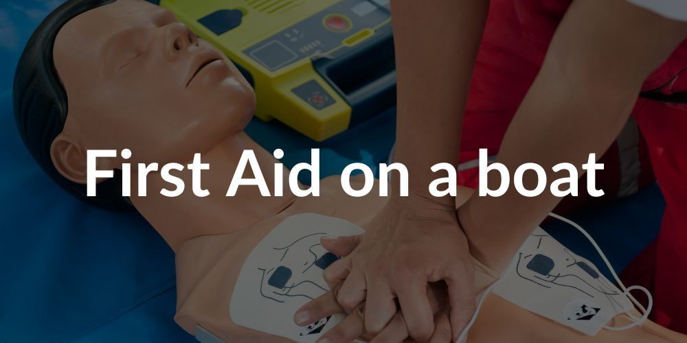 First Aid at sea training