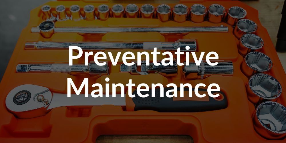 Preventative maintenance on a boat