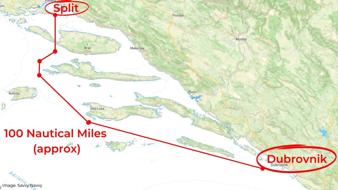 Bareboat Charter Split and Dubrovnik