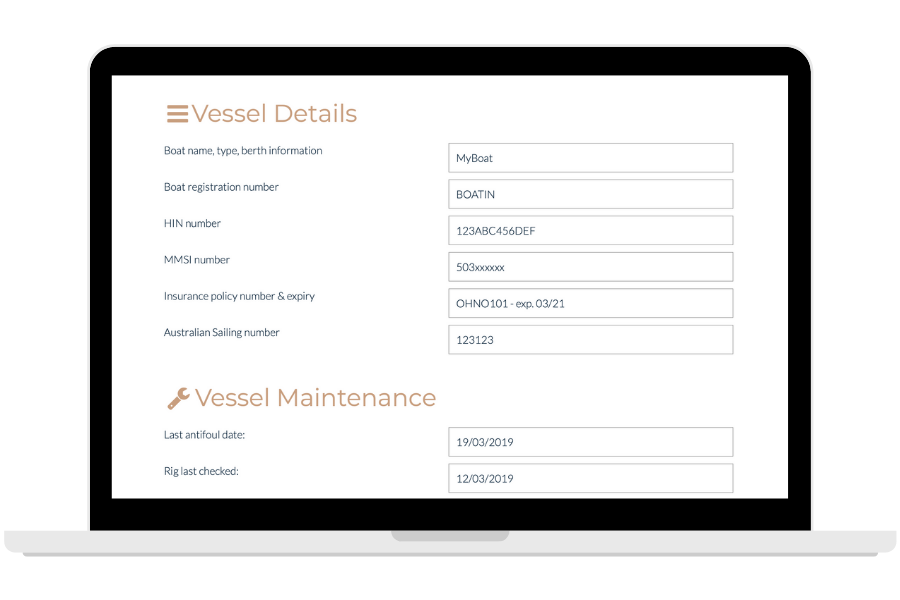 Vessel maintenance and servicing