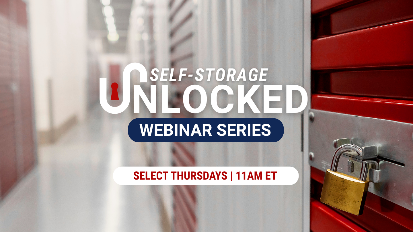Self-Storage Unlocked Webinars