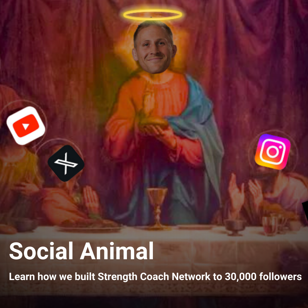 Sign up for Strength Coach Money Moves
