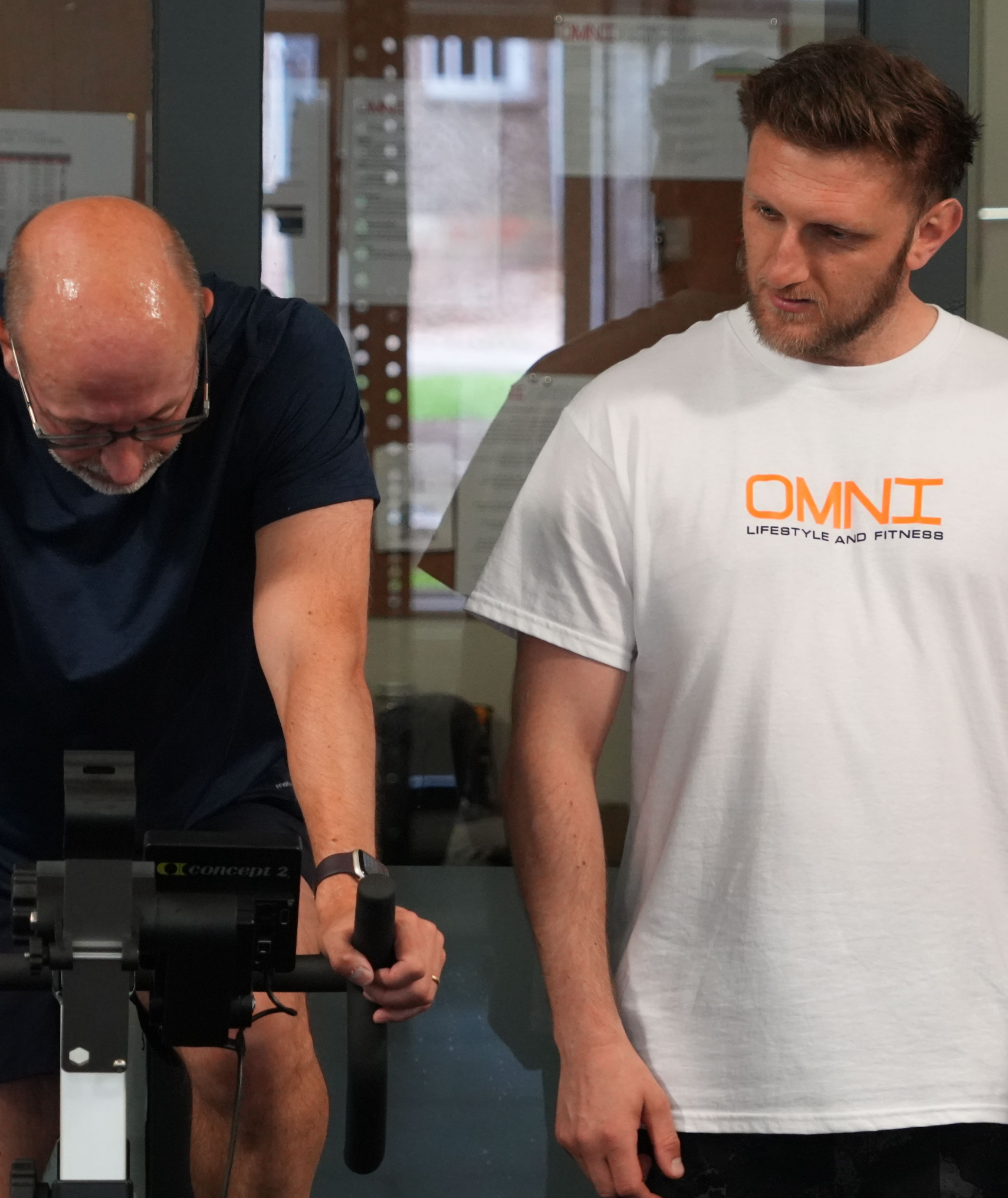 Group training session, OMNI Lifestyle & Fitness, burrough court, Leicestershire 