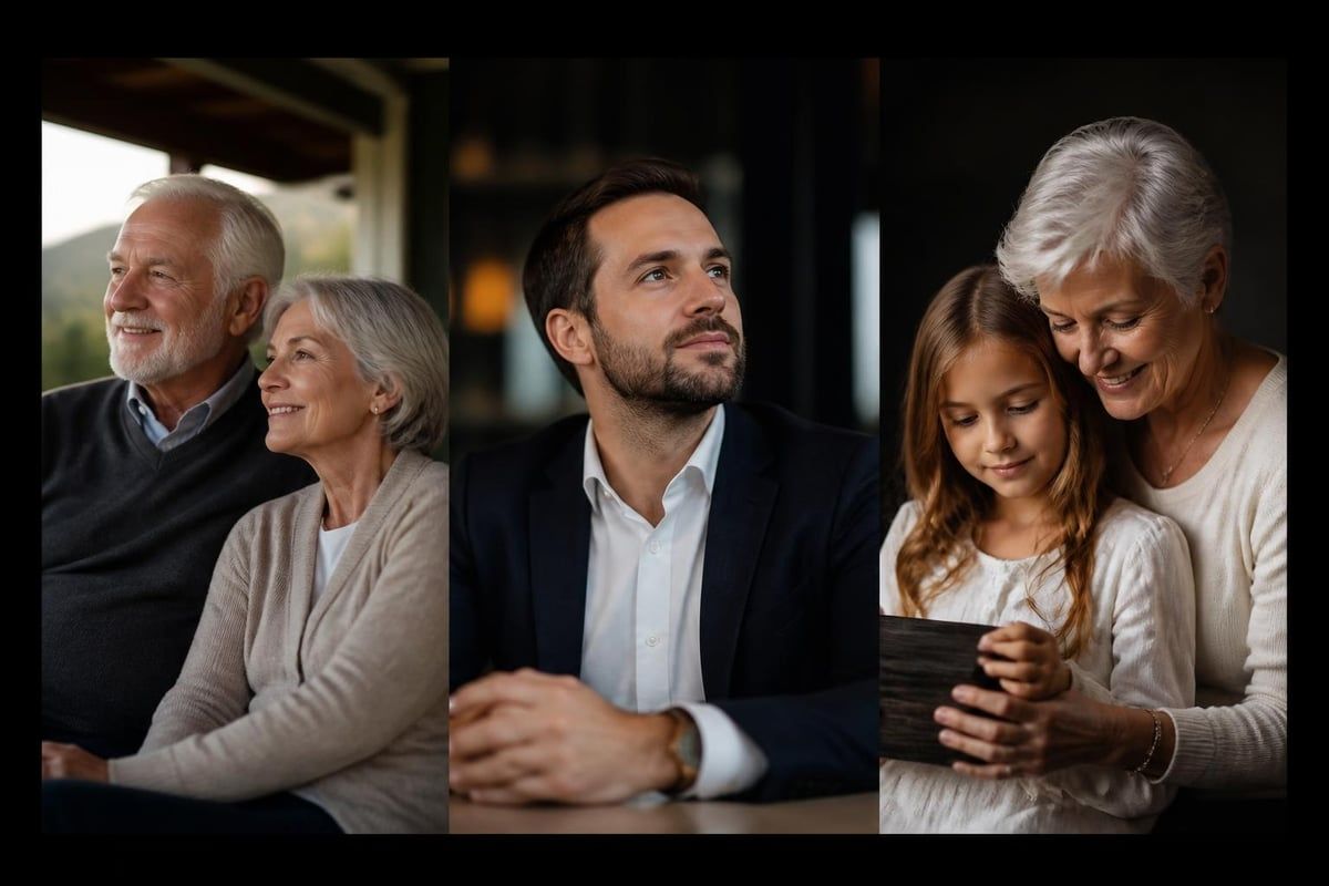 Three annuity client profiles