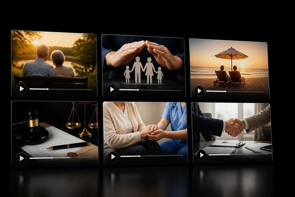 Video library categories
