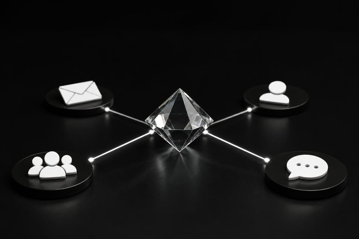 Financial advisor content distribution strategy