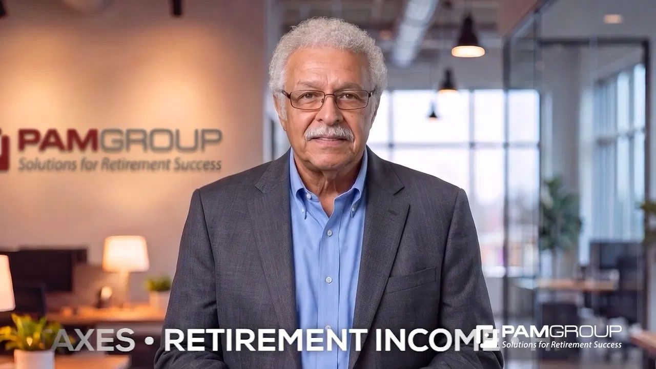 Advisor describing the topics he covers with clients