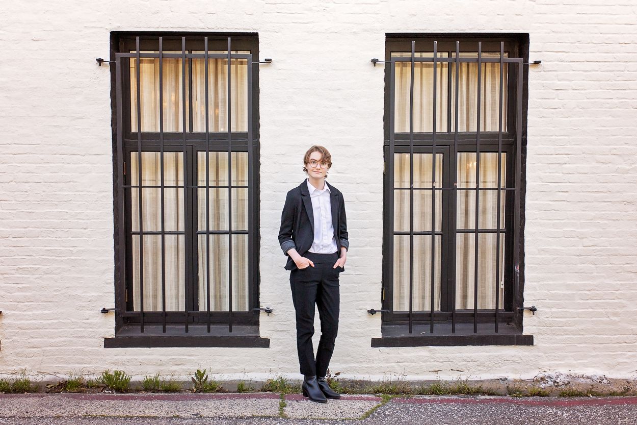 Portrait canvas display on the wall