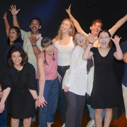 A group of Darlo Drama Actors