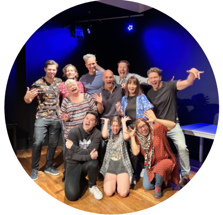 A group of Darlo Drama Actors