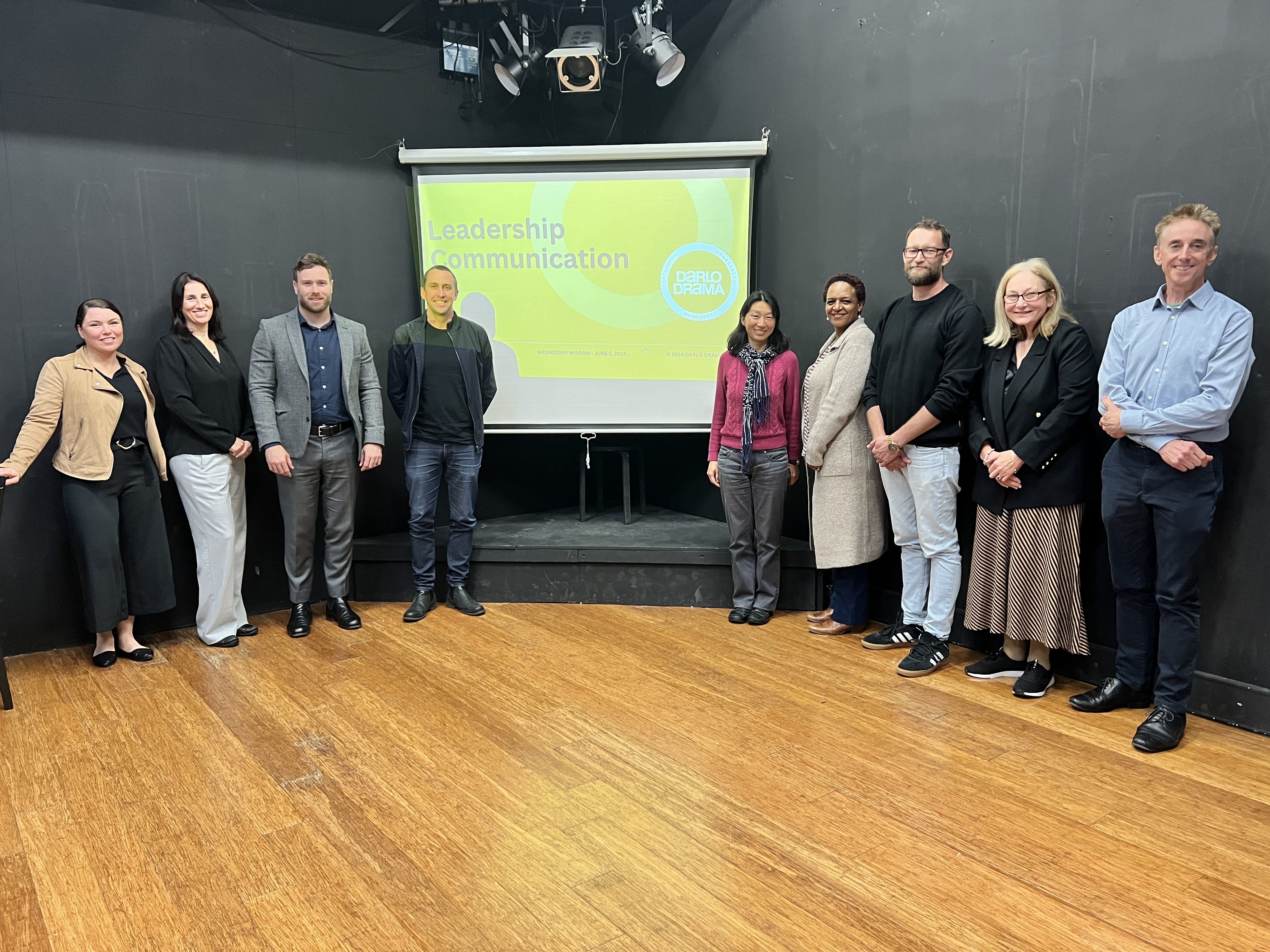 Darlo Drama workshop leadership communication