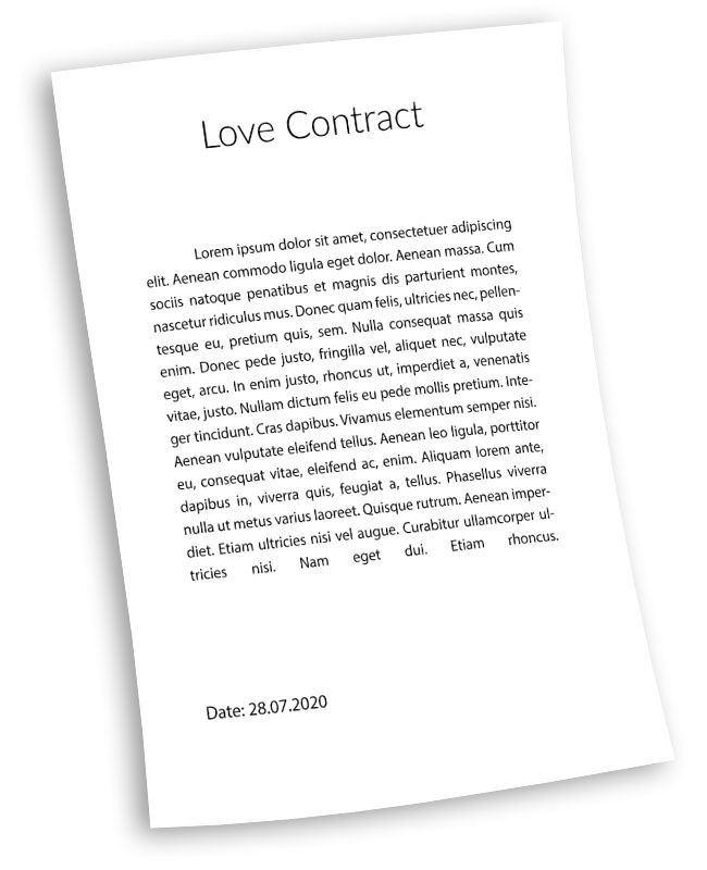 Download your Netherlands Love Contract template IAM (Immigration and