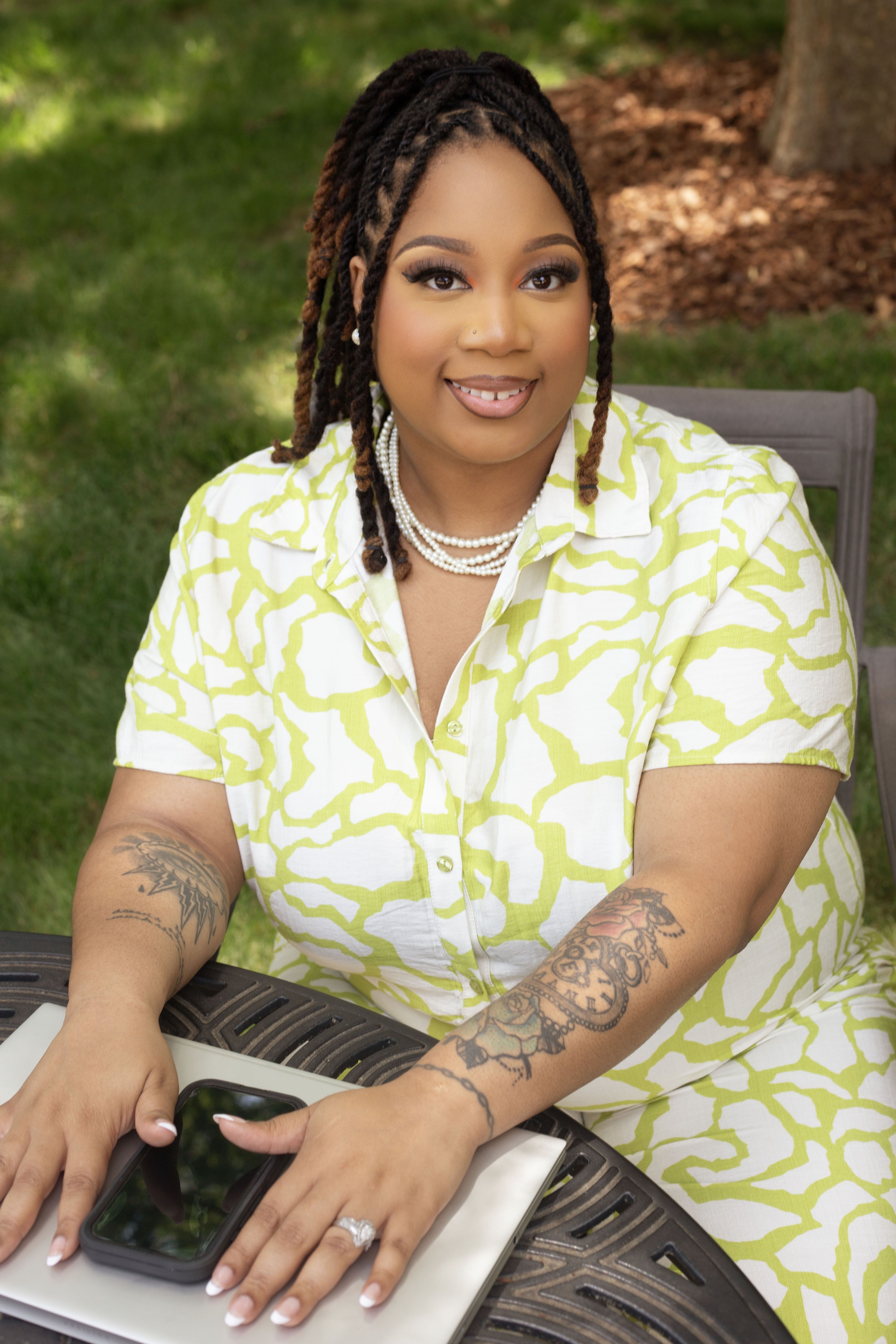 Erica Burns, founder of She Breaks Bottlenecks