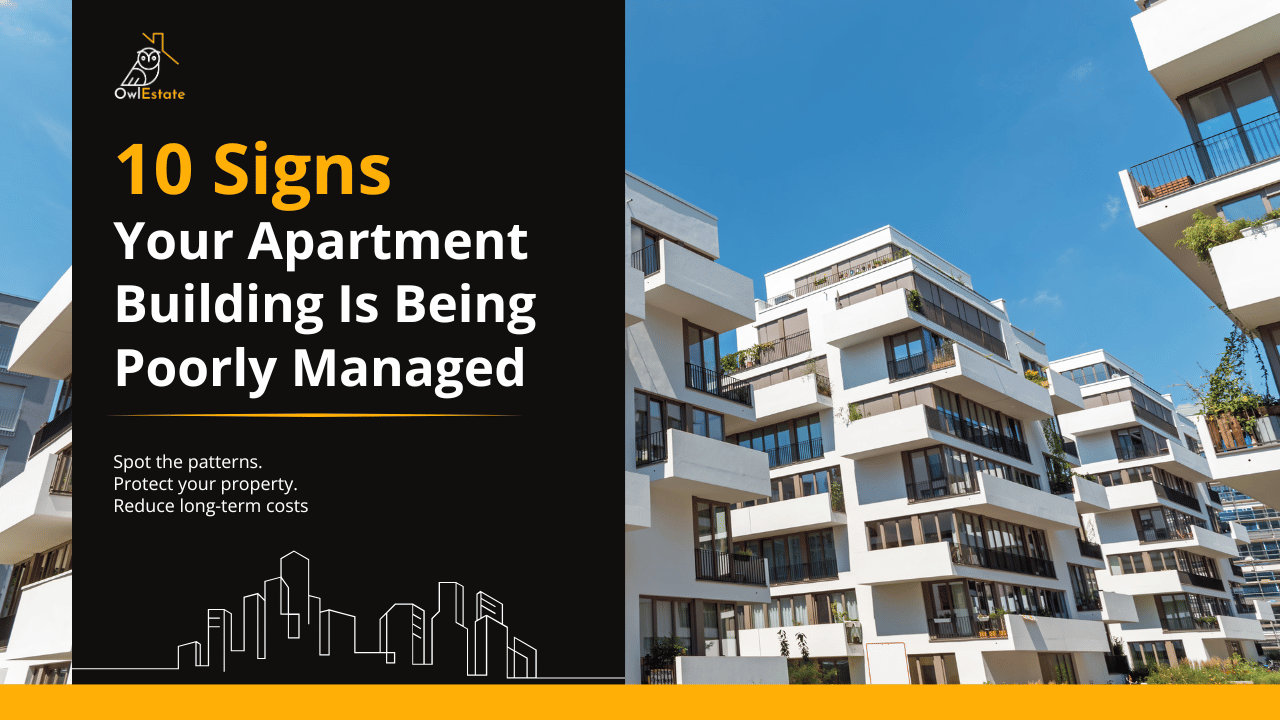 Apartment balcony maintenance inspection to prevent leaks and special levies