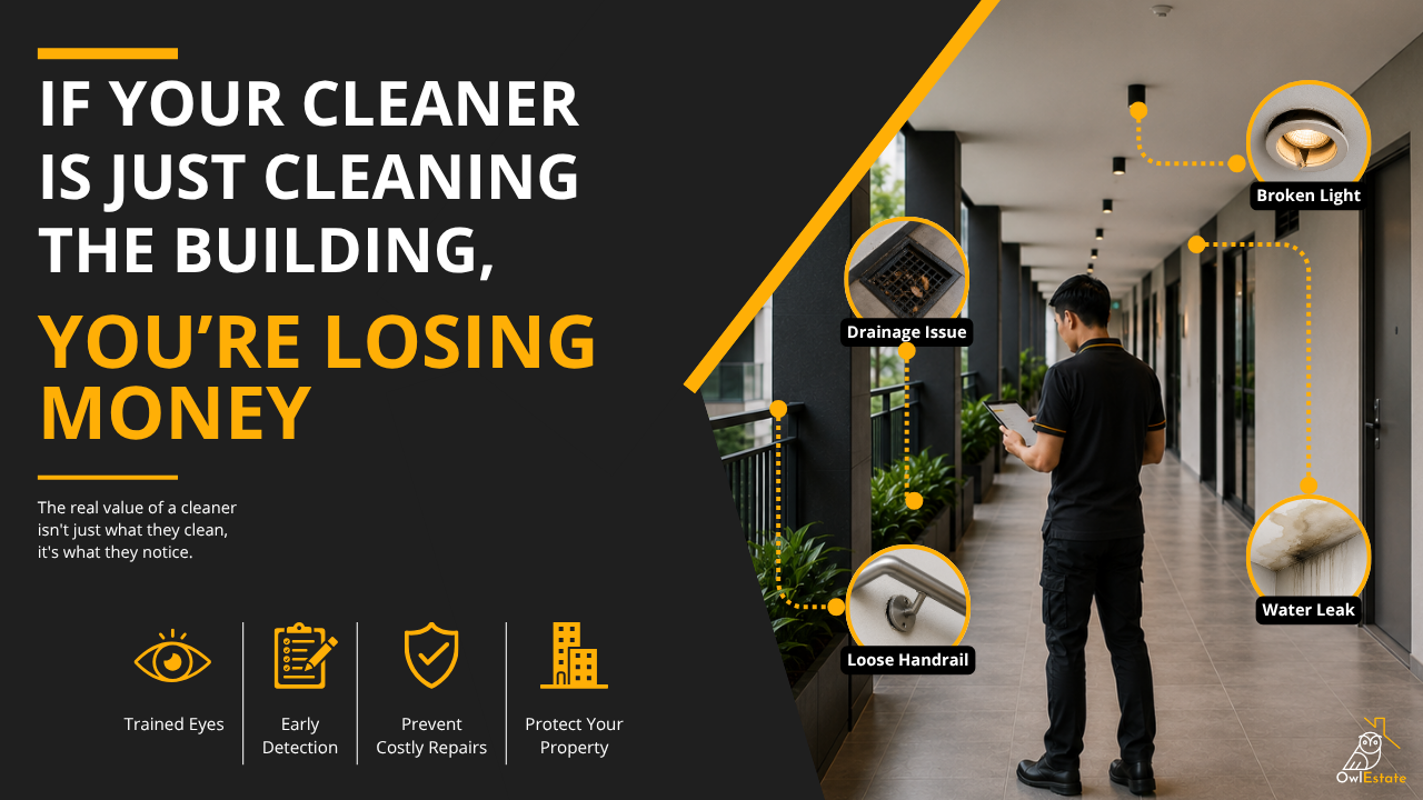 Apartment balcony maintenance inspection to prevent leaks and special levies