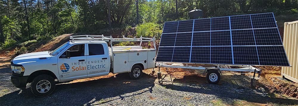 Mobile Solar Panel Aray