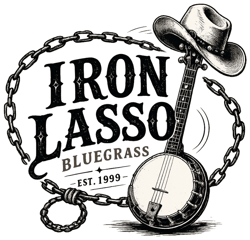 Iron Lasso Bluegrass wordmark logo