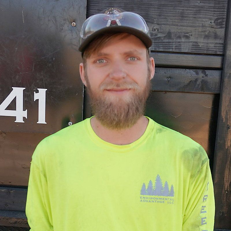 Caleb B., crew leader delivering expert tree pruning and vegetation management services in Minnesota and North Dakota.