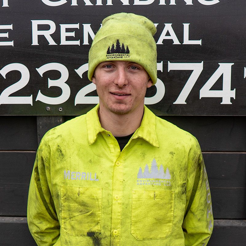 Caleb M., tree steward and mechanic at Environmental Advantage, supporting reliable tree removal and maintenance services in Minnesota.
