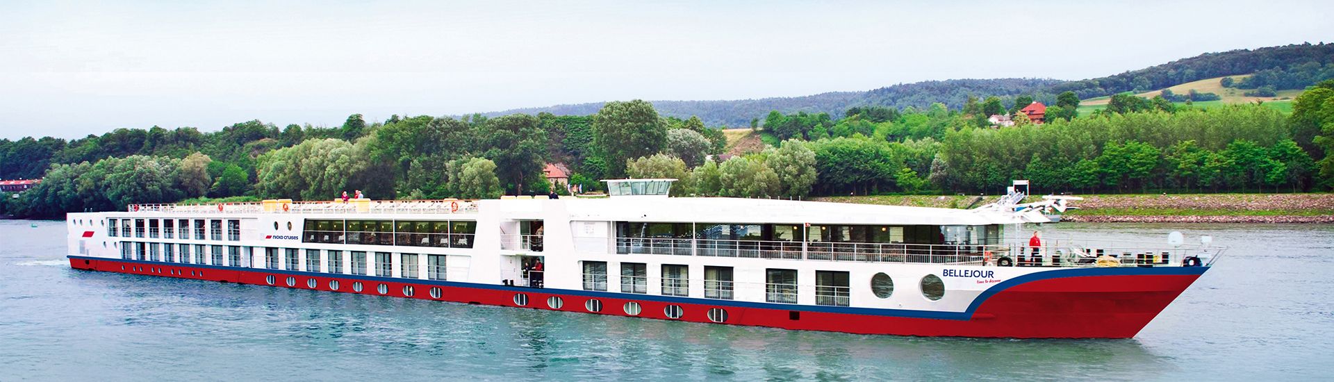 Danube LGBTQ river cruise ship exterior