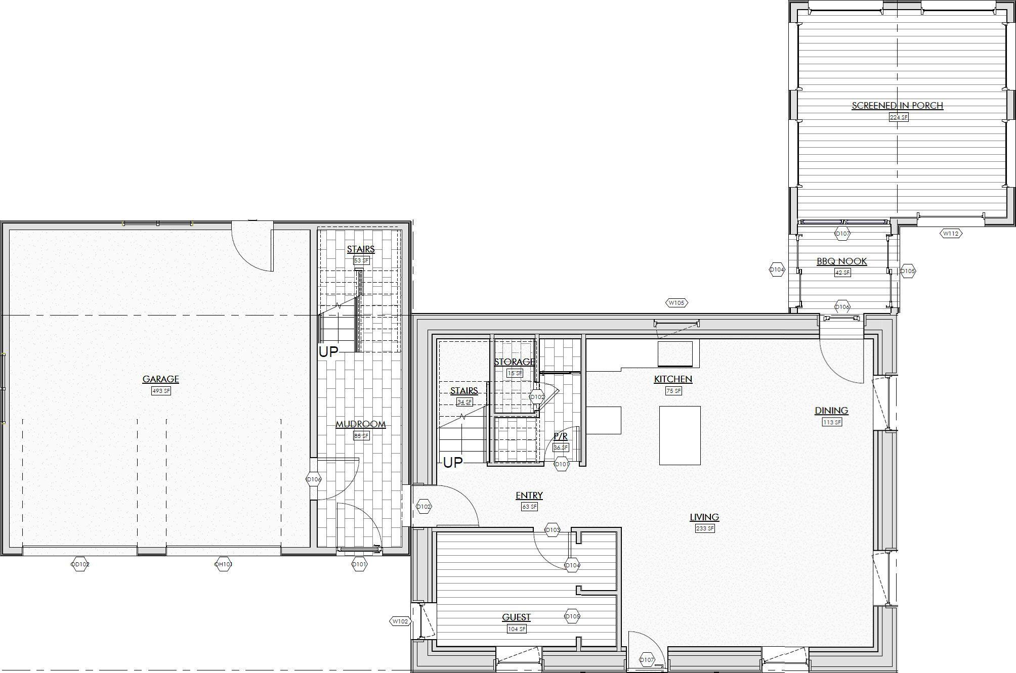 Floor Plan — Second Floor
