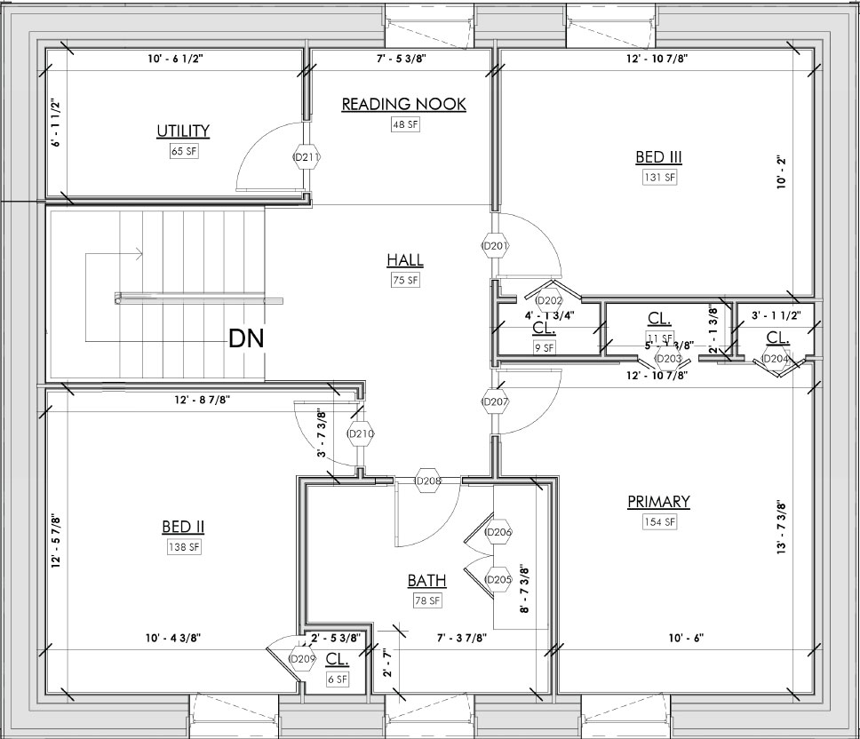 Floor Plan — Second Floor