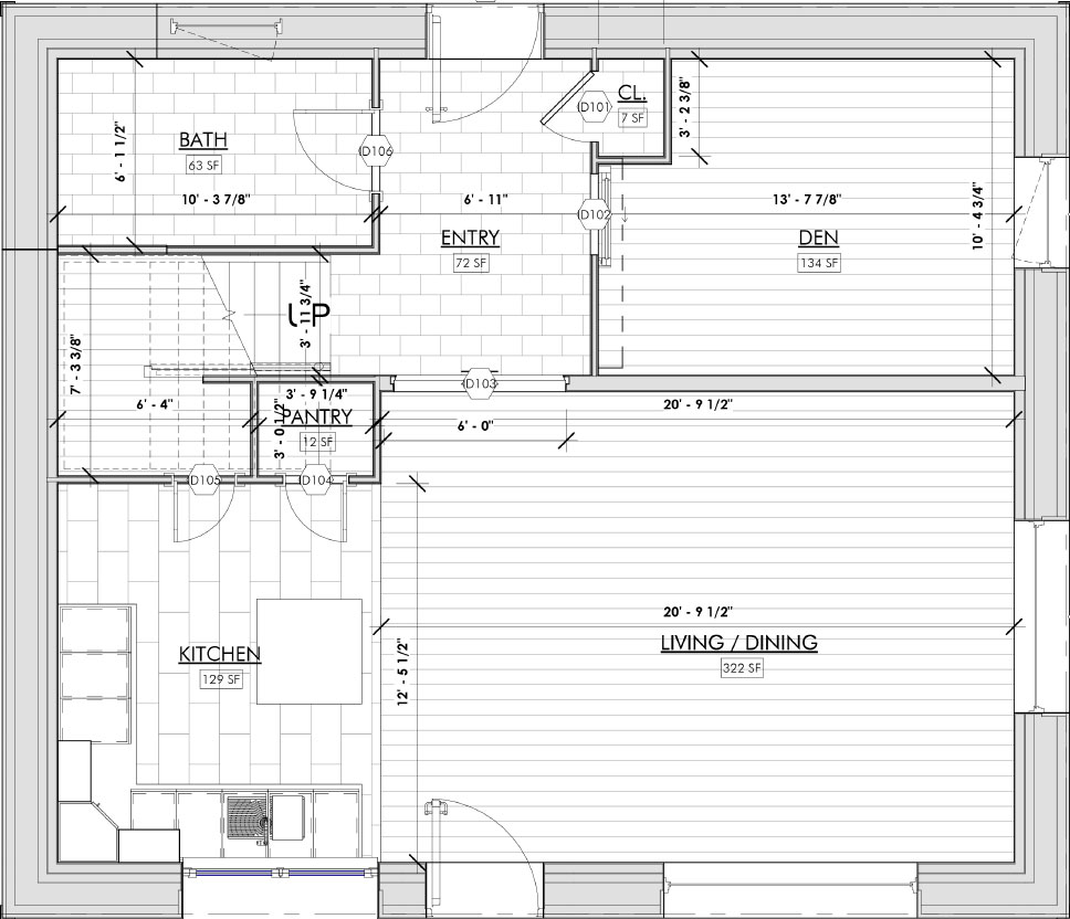 Floor Plan — First Floor