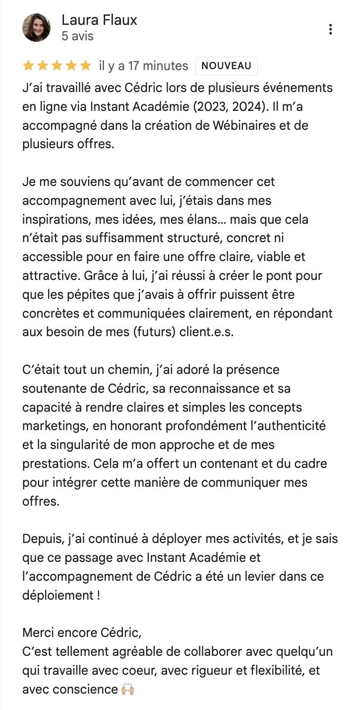 Témoignage d'Isabelle Alexandrine Bourgeois