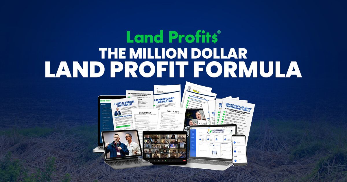THE MILLION DOLLAR LAND PROFIT FORMULA