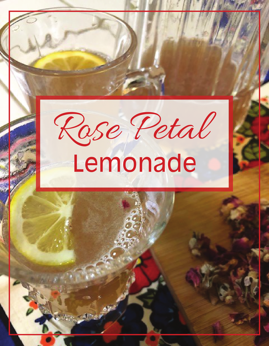 My Herbal Kitchen Rose Petal Lemonade