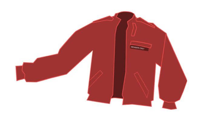 A long-sleeve jacket