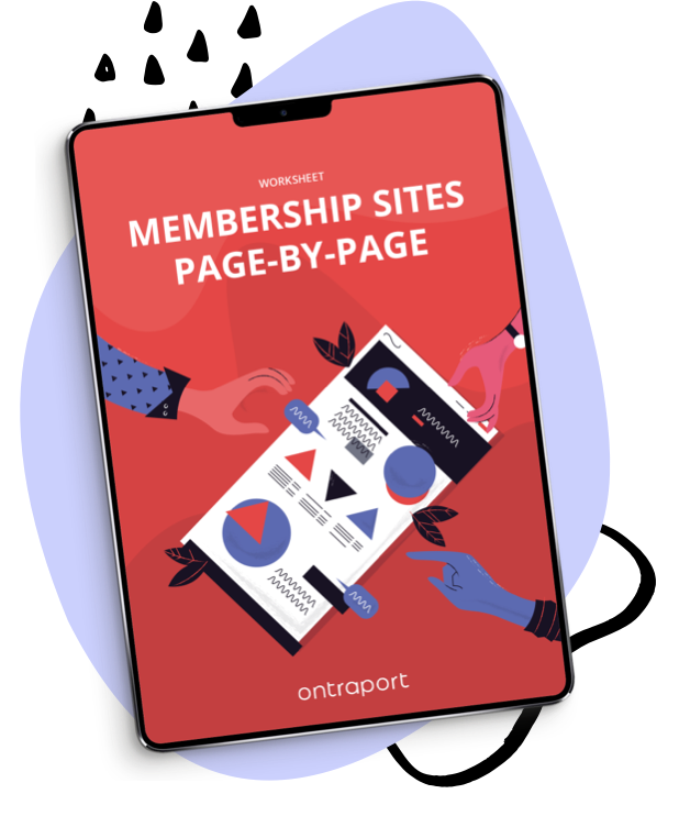 An ipad with a Marketing Campaign Strategy Worksheet showing.