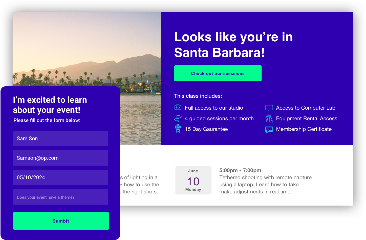 Easily merge in contact information to the page they're viewing. 