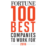 Fortune 100 Best companies to work for 2016 Award