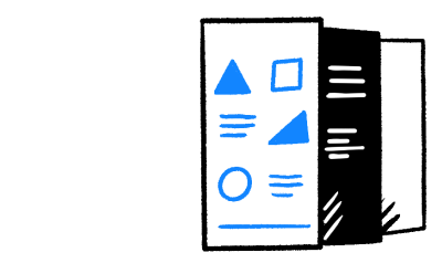 Icon of multiple screens