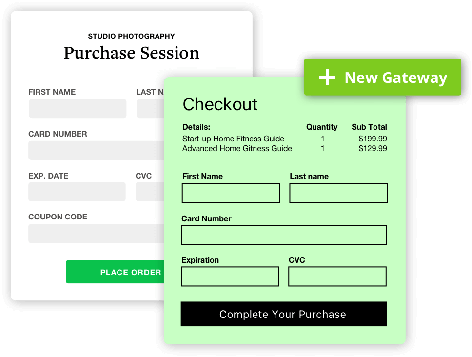 Order Forms in the Ontraport app