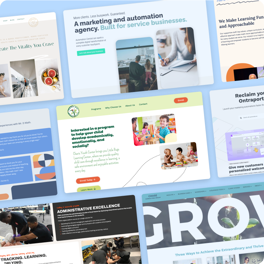 Happy Ontraport users working on laptop computers