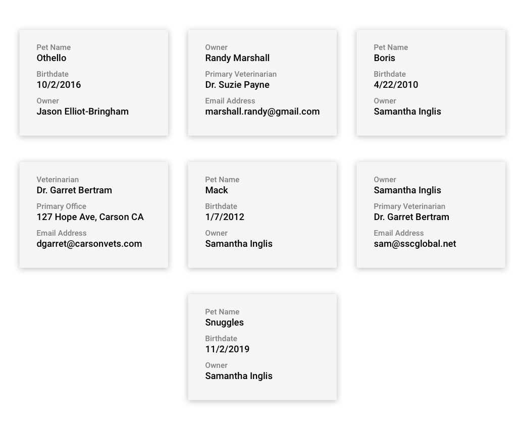 Contact info without Custom Objects