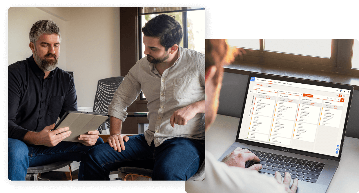 An image of young entrepreneurs working on laptop computers.