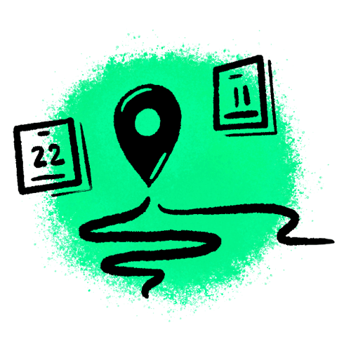 Icon representing a Wordpress site