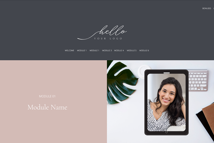 Site built on Ontraport
