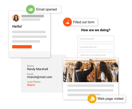 Screenshot of Contact information in the Ontraport app